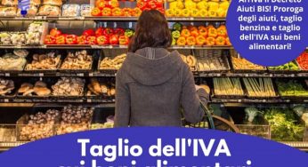 Arriva il decreto “Aiuti Bis”, Taglio dell’Iva e Decontribuzione